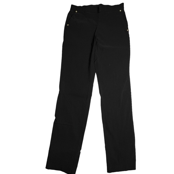 Anne Klein Stretch Dress Pants Women’s size 2 Black Stretch Career 4 Pockets - Picture 1 of 7